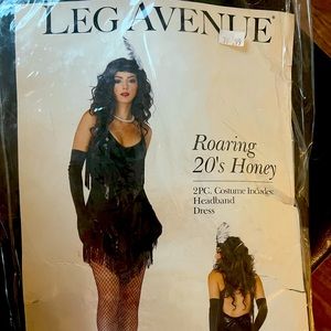Leg Avenue 83800 Roaring 20’s Honey size Med Halloween costume